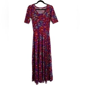 LuLaRoe | Dresses | Lularoe Maria Maxi Dress | Poshmark
